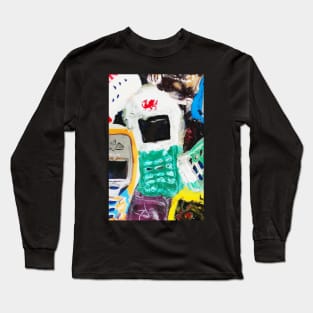 Recycled Mobile Phone cases - WALES Long Sleeve T-Shirt